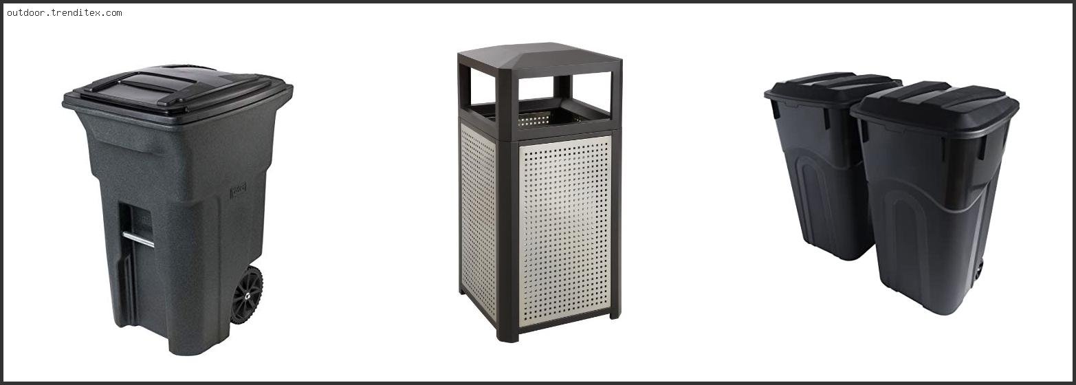 Best Outdoor Garbage Can