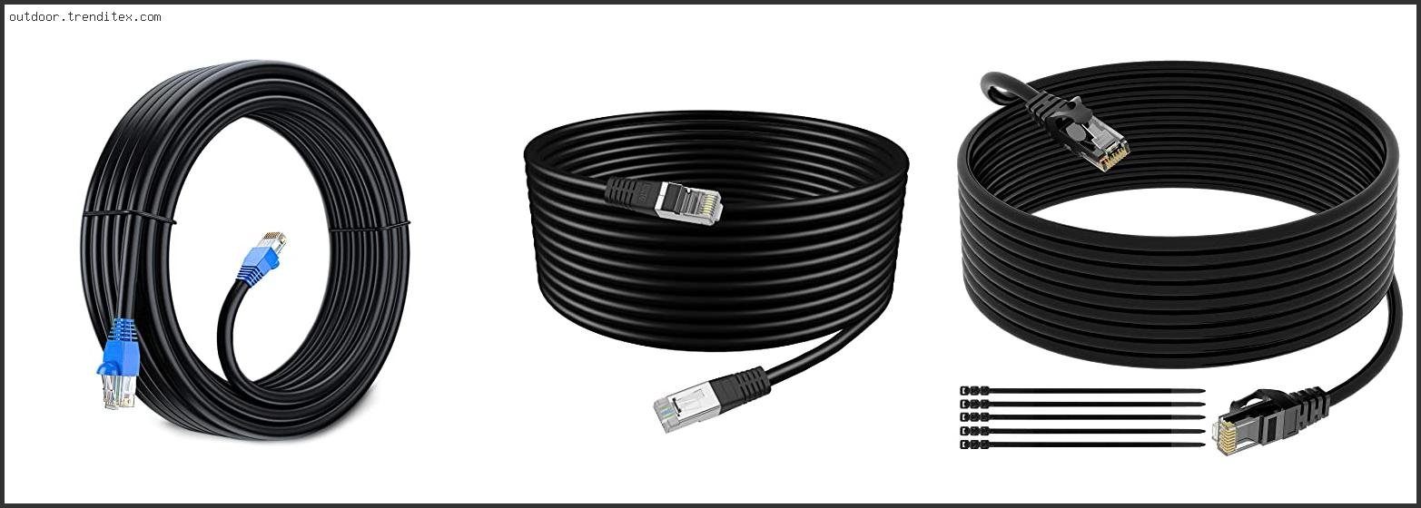 Best Cat6 Cable For Outdoor Use
