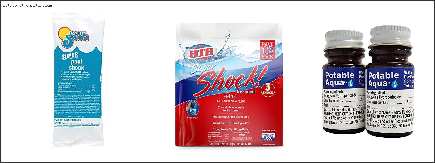 Best Pool Shock For Water Purification