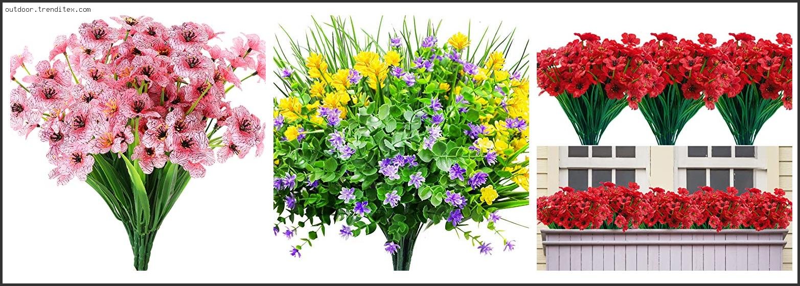 Best Artificial Flowers For Outdoors