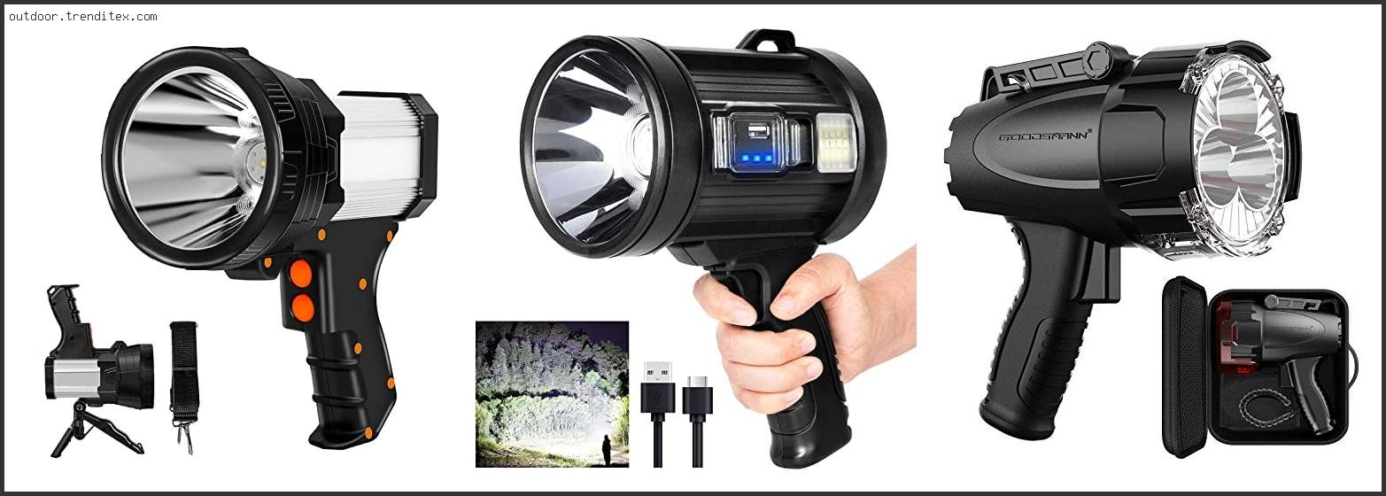Best Rechargeable Spotlight For Hunting