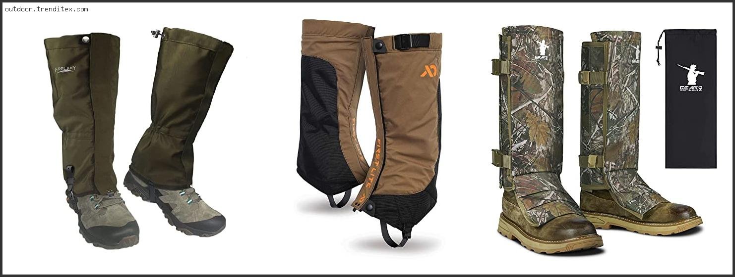 Best Gaiters For Hunting