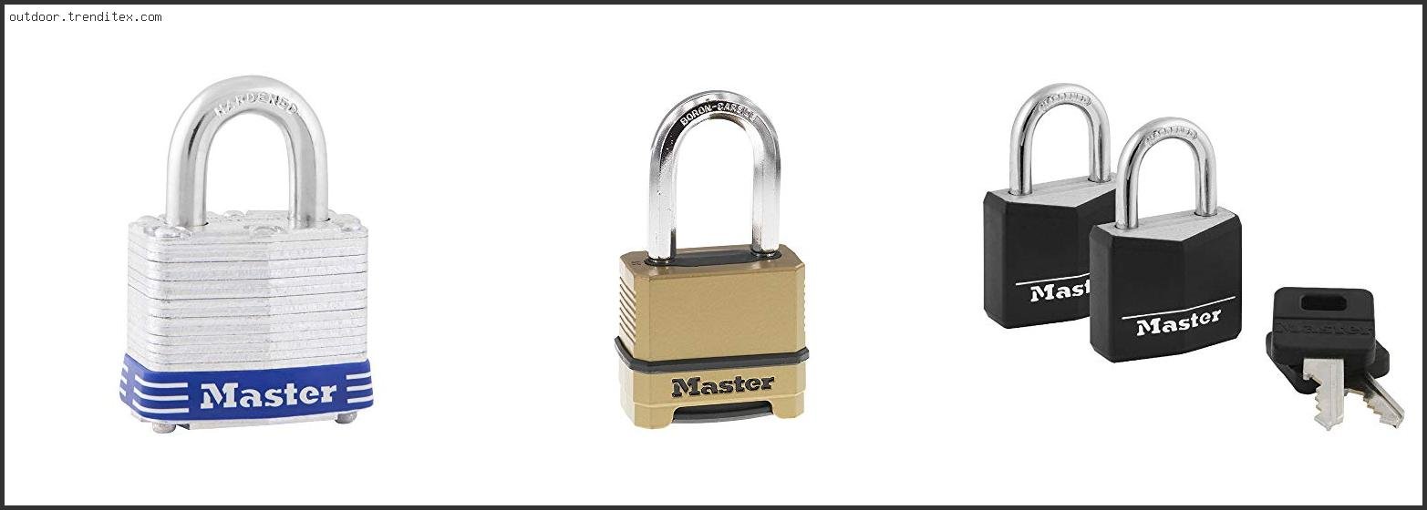 Best Master Lock For Outdoors