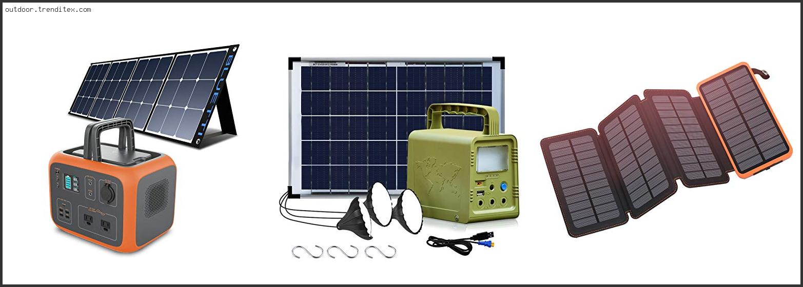 Best Camping Solar Power Bank