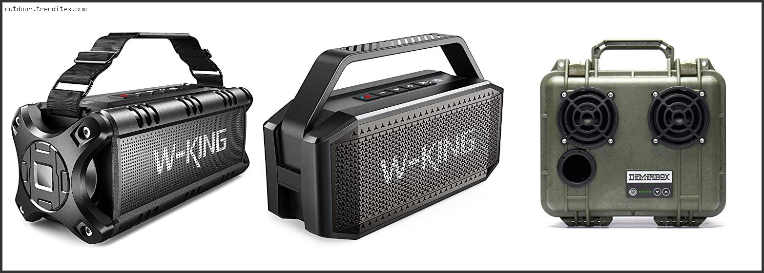 Top 10 Best Outdoor Loud Bluetooth Speakers – Available On Market Best Outdoor Loud Bluetooth Speakers
