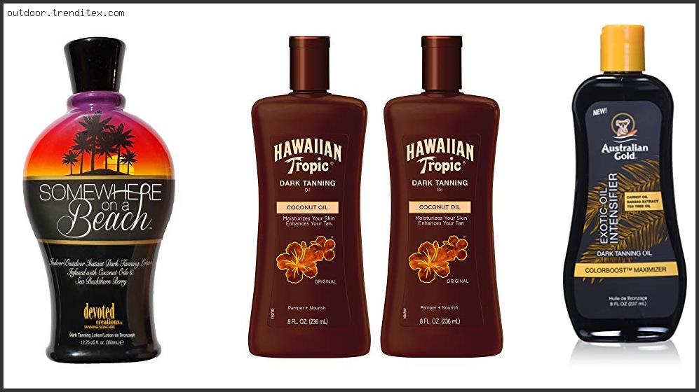 Best Outdoor Tanning Oil