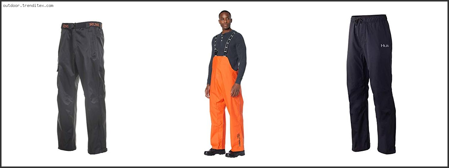 Best Fishing Rain Pants