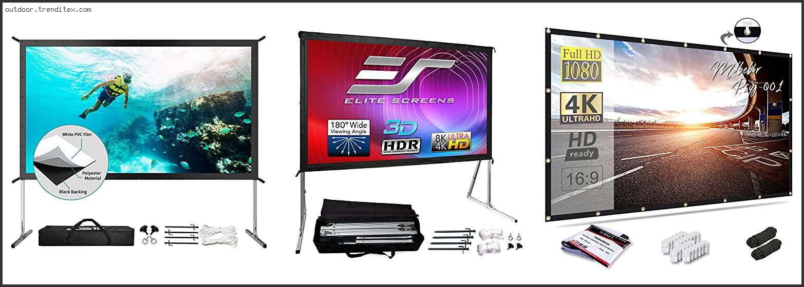 Best Cheap Outdoor Projector Screen