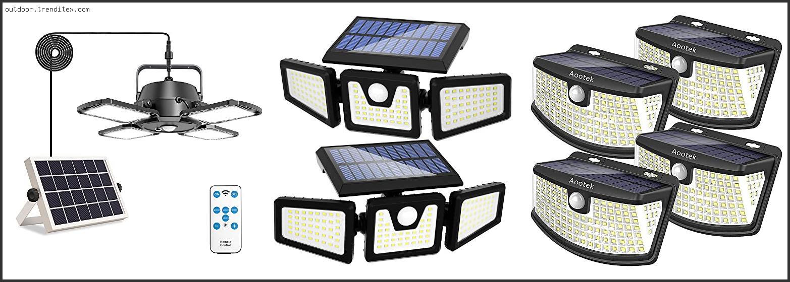 Best Outdoor Garage Solar Lights