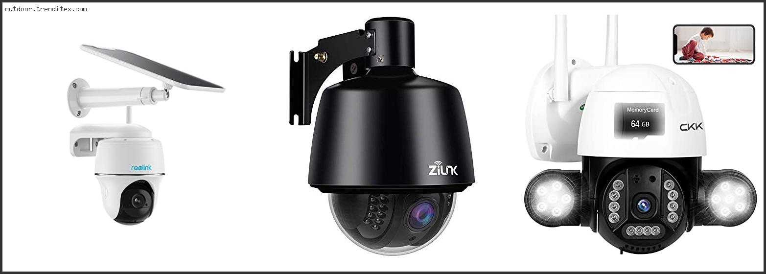 Best Outdoor Wireless Security Camera Pan Tilt Zoom