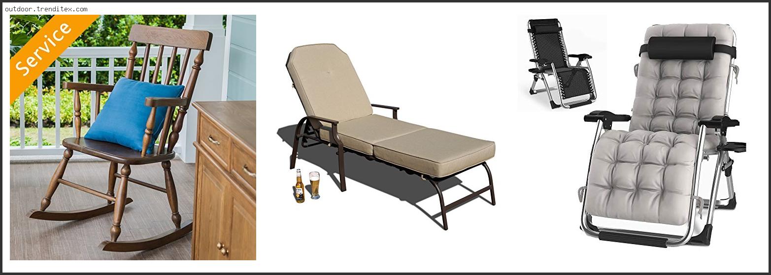 Best Outdoor Lounge Chair For Elderly