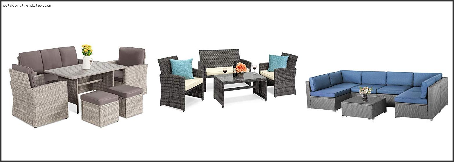 Best Choice Products 7 Piece Modular Outdoor Patio Furniture Set