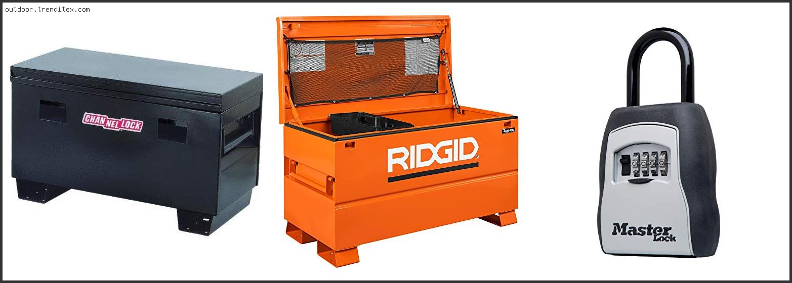 Best Lock For Ridgid Job Box