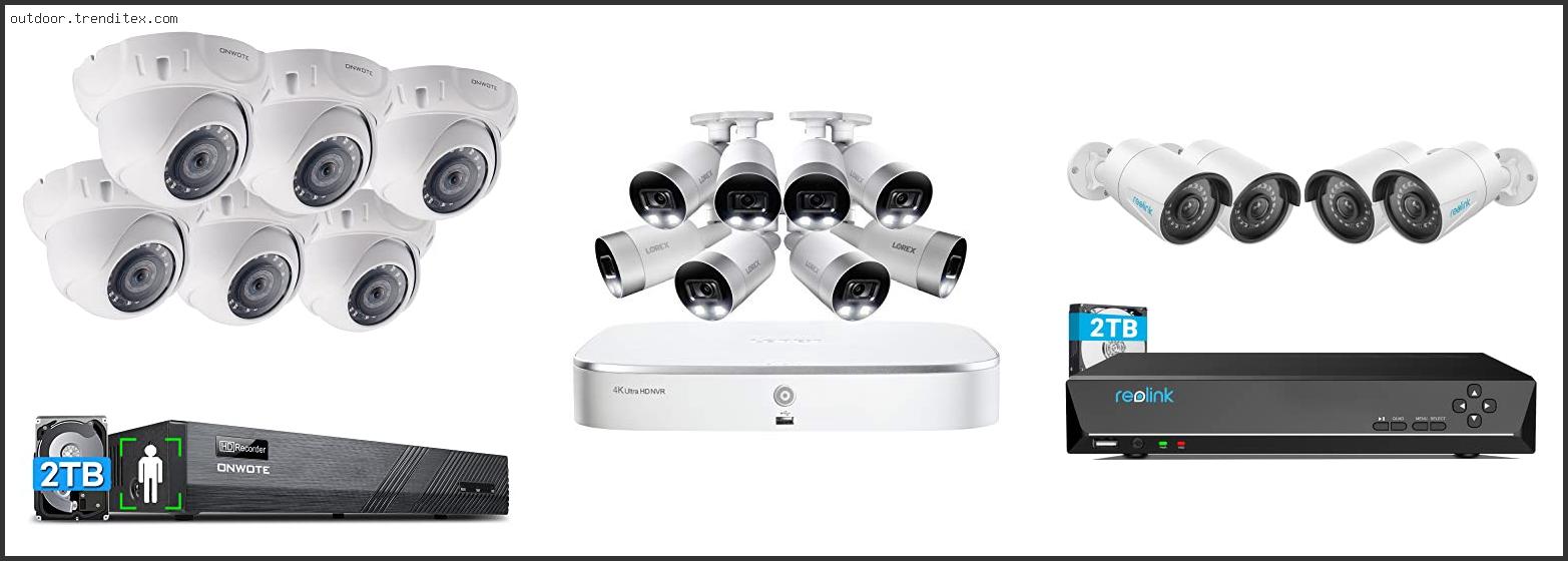 Best 4k Outdoor Security Camera System