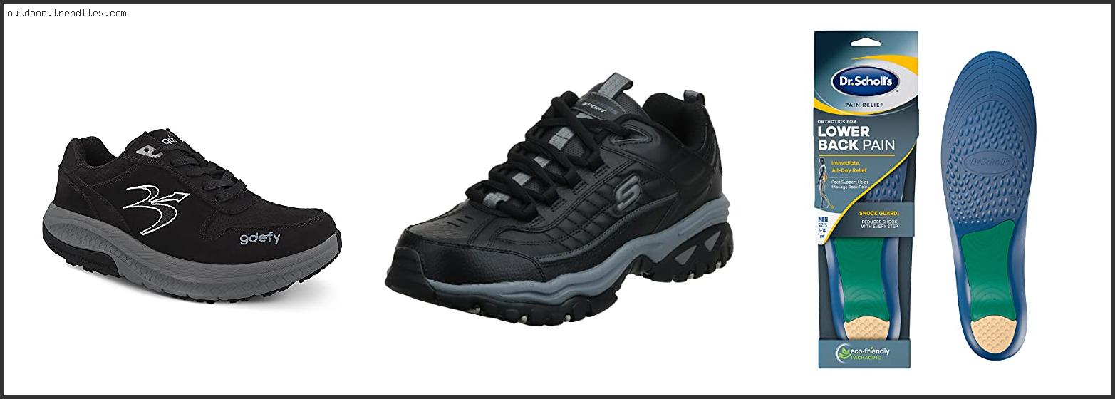 Best Men's Walking Shoes For Lower Back Pain