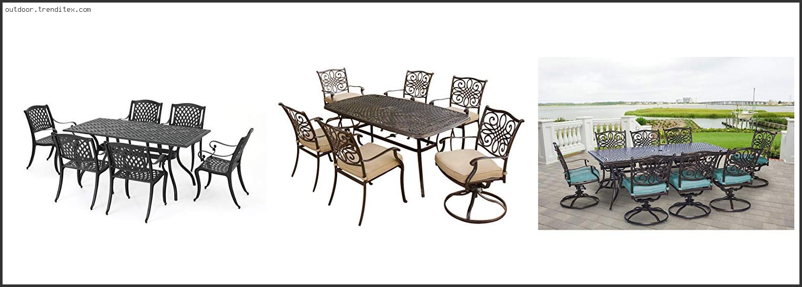 Best Cast Aluminum Outdoor Dining Set