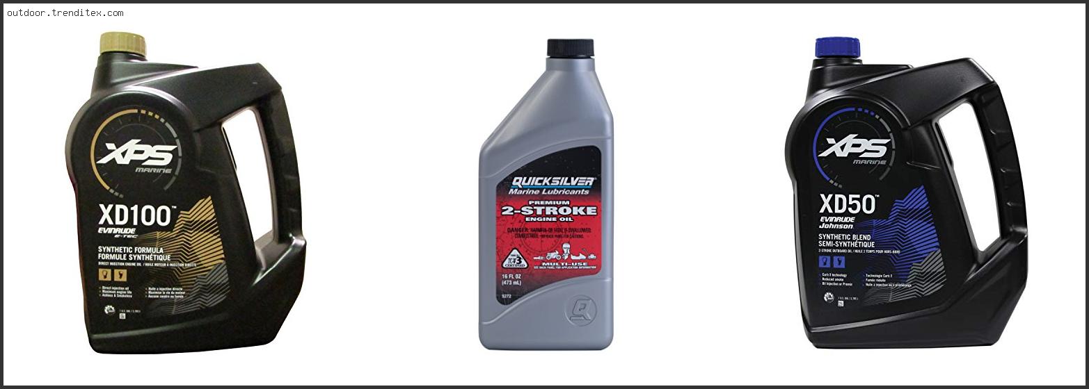 Best 2 Stroke Oil For Johnson Outboard