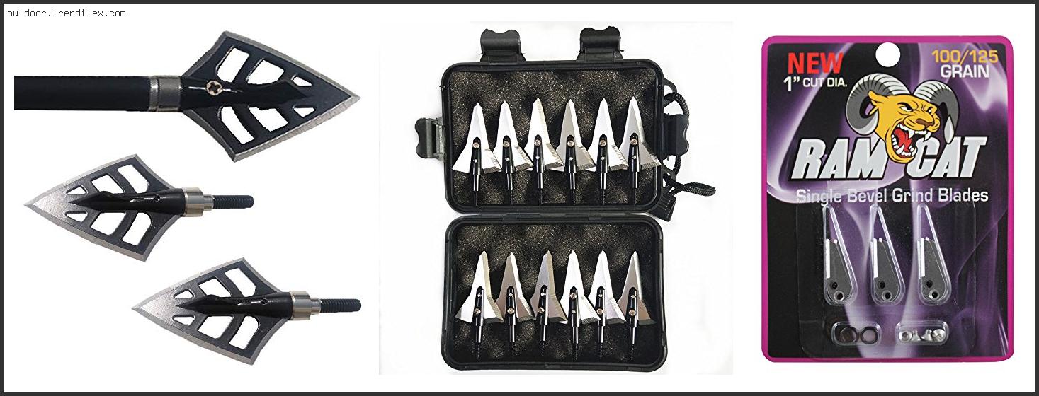 Best 2 Blade Single Bevel Broadhead