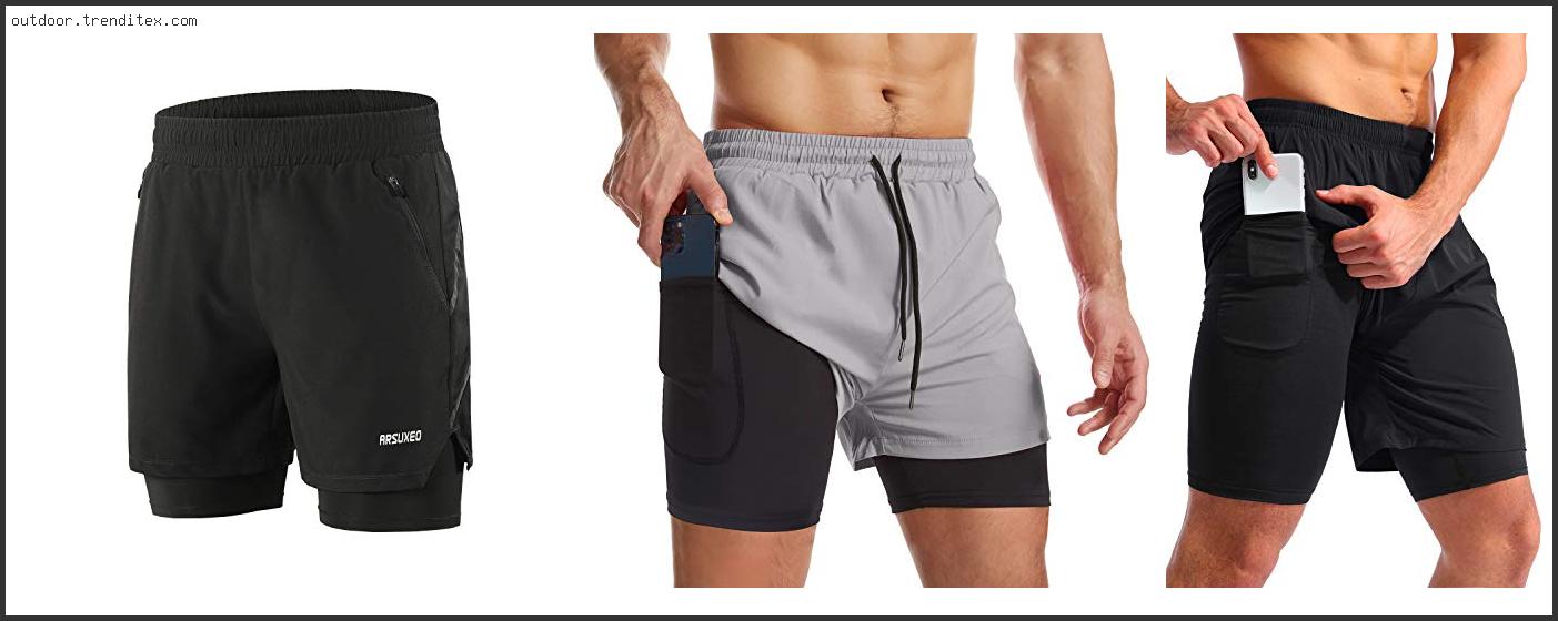 Best 2 In 1 Running Shorts Mens