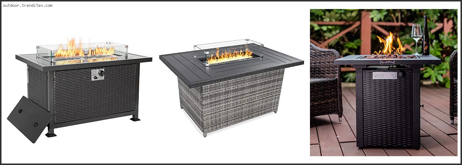 Best Outdoor Gas Fire Table