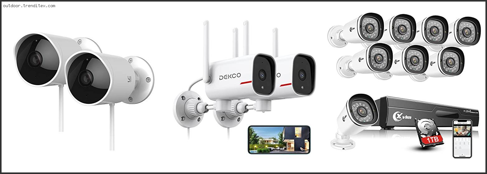 Best Outdoor Security Camera With Phone App