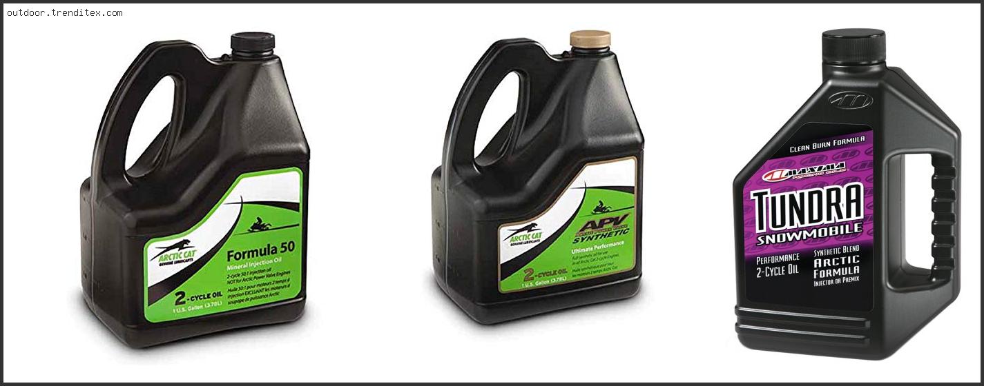 Best 2-stroke Oil For Arctic Cat Snowmobile