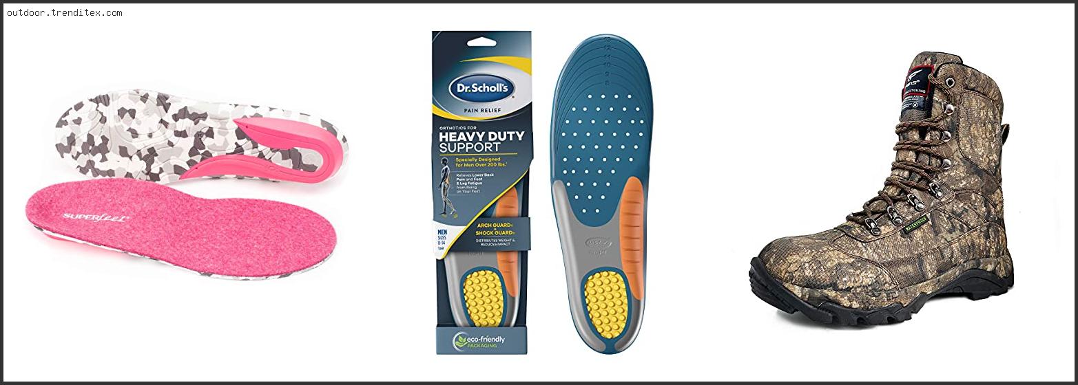 Best Insoles For Hunting