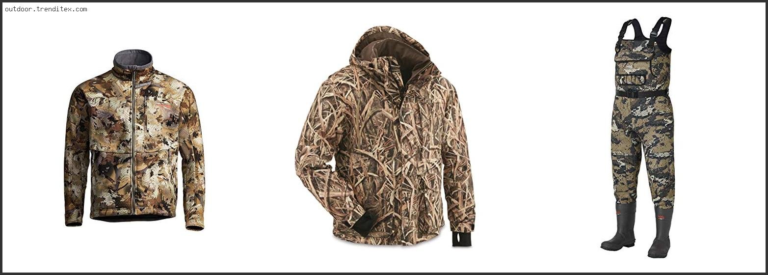 Top 10 Best Duck Hunting Camo With Expert Recommendation - Trendy ...