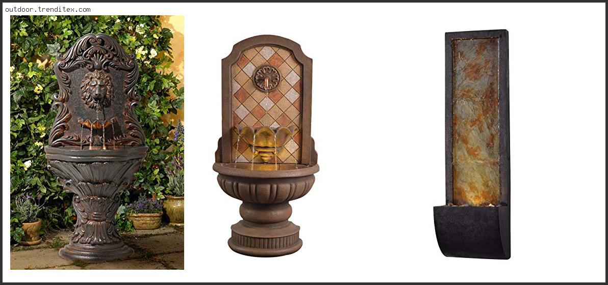 Best Outdoor Wall Fountains