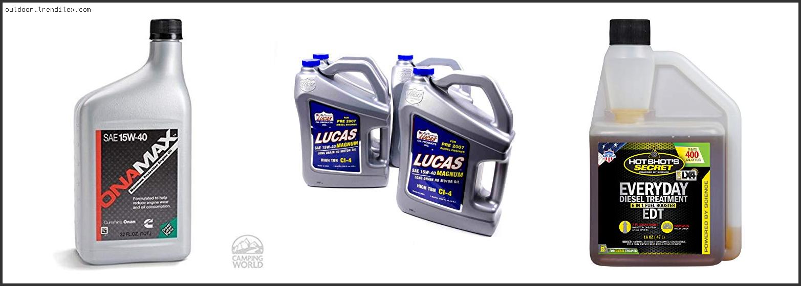 Best Oil For Cummins Marine Diesel