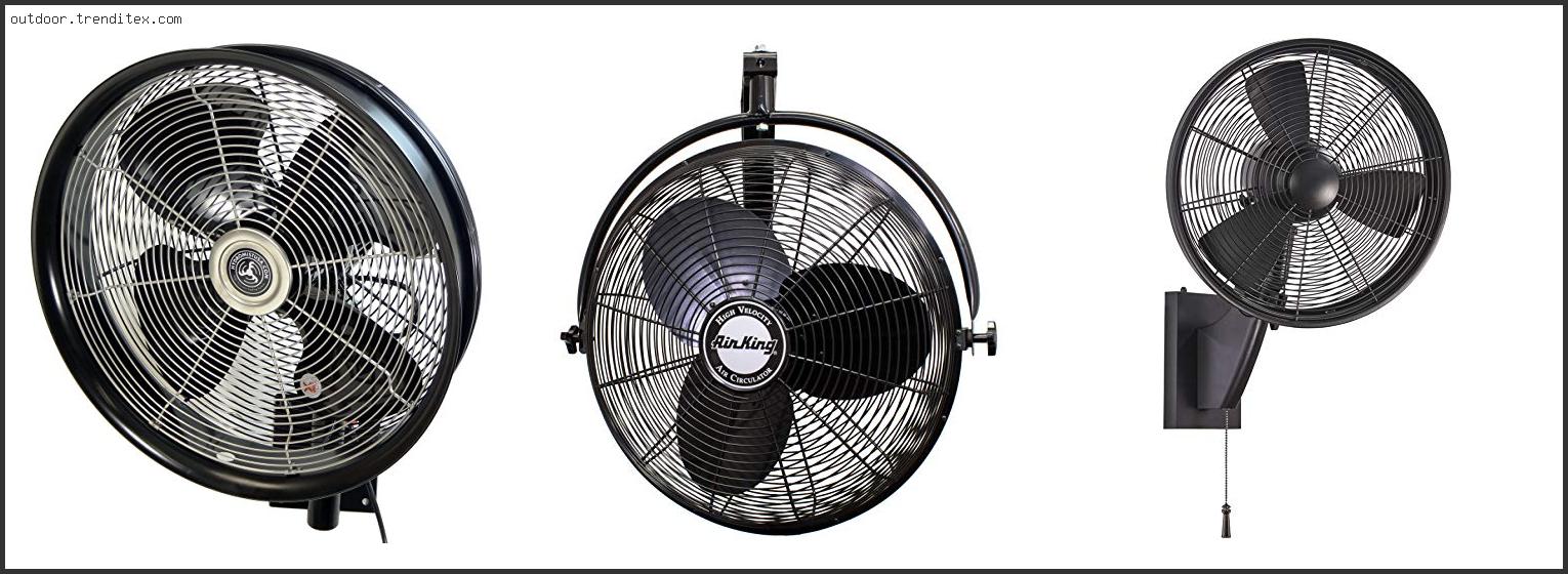 Best Outdoor Wall Mount Fan