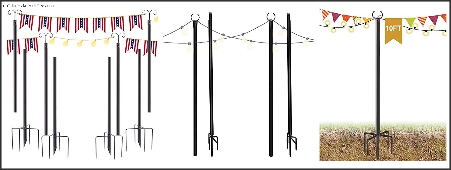 Best Pole For Outdoor String Lights