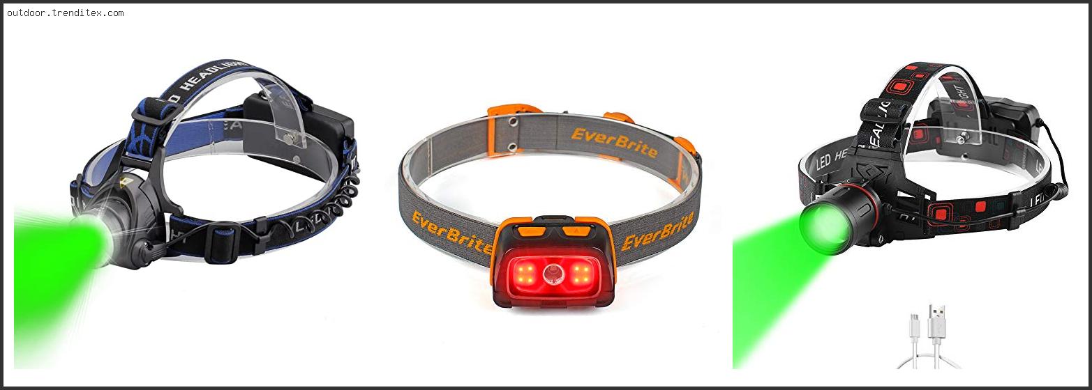 Best Hunting Headlamp With Green Light