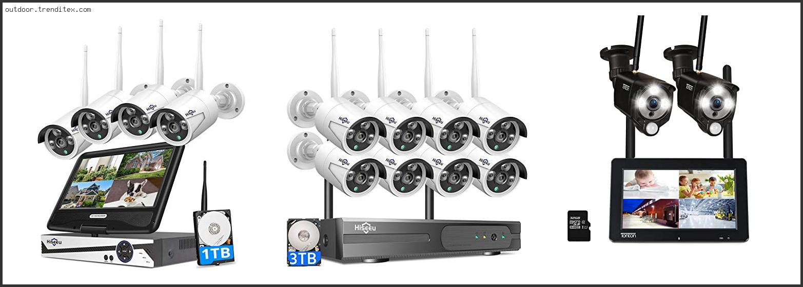 Best Outdoor Wireless Security Camera System With Remote Viewing